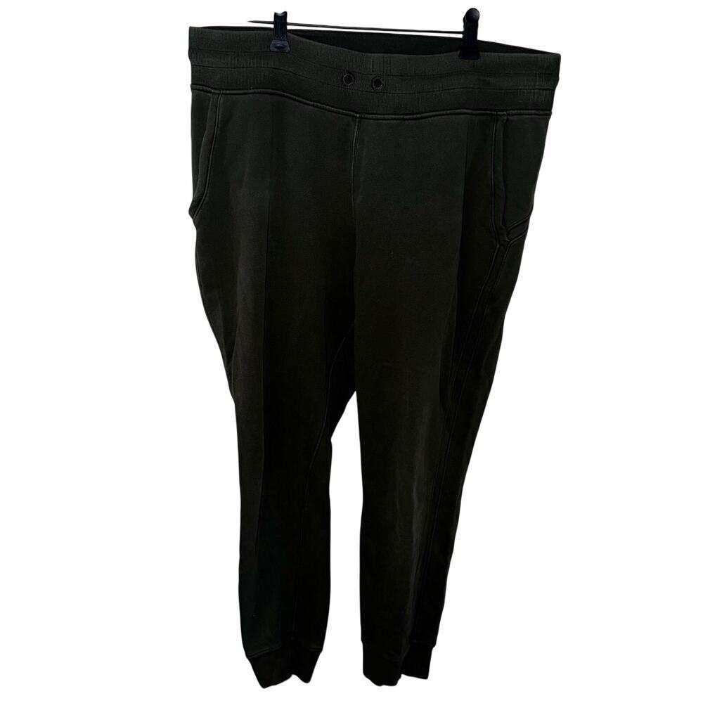 Lululemon green joggers sz 12
